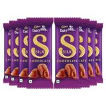 Cadbury Dairy Milk Silk Chocolate Bar, 64 Gram (Pack Of 8)