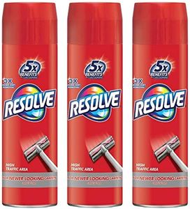 Resolve High Traffic Carpet Foam, 22 oz Can, Cleans Freshens Softens & Removes Stains (Pack of 3)