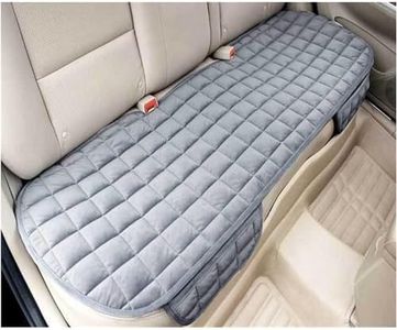 KeepCart Comfortable Ultra-Soft Memory Foam With Non-Slip Grip And Storage Pouch Car Seat Cover Sponge Front Rear, Universal Fit, All-Season (Gray Rear 1Pc)