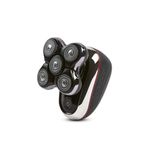 Remington Male Balder Boss Electric Razor for Head XR7120 - Premier Wet/Dry Bald Head Shaver,Japanese Steel Blades,Cordless Rechargeable,Effortless Head Shaving with Precision Dual Track Heads,Black