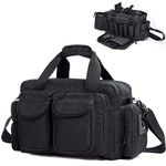 AUMTISC Pistol Range Bag Tactical Shooting Gun Range Bags for Handguns and Ammo Duffle Bag, Black