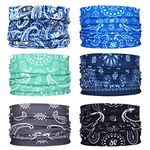 Elastic Multifunctional Headband Sports Seamless Magic Headwear Outdoor Bandana Scarf with UV Resistance