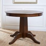 Safavieh Home Collection Sergio Rustic Café Brown Round Dining Table