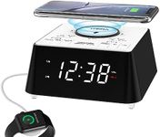 Wireless Charging Alarm Clock Radio