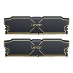 Lexar THOR OC DDR5 RAM 32GB Kit (16GB x 2) 6000 MHz, DRAM 288-Pin UDIMM Desktop Memory, Support XMP 3.0 & AMD EXPO High-Performance Computer Memory, CL32-38-38-96, 1.3V (LD5U16G60C32LG-RGD)