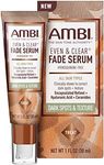 Ambi Even & Clear Fade Serum, Hyperpigmentation Treatment, Hydroquinone-free, Dark Spot Corrector, Results In As Little As 4 Weeks, Retinol, Hyaluronic Acid, Niacinamide, Ceramides, 1 Fl Oz