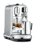 Nespresso BNE600SLQUSC BNE800BSS Breville USA BNE800BSSUSC Creatista Plus Coffee Espresso Machine, 1, Stainless Steel, 18/8, 1500 W