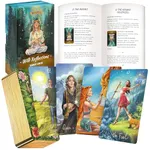 Wyspell Tarot Cards for Beginners - Wild Reflections Unique Tarot Deck with Guidebook - Nature-Inspired Cards - Traditional Symbolism - Beautiful & Modern Tarot Decks