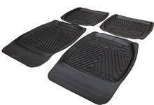 XtremeAuto® Universal Winter Protection Deep Dish All Terian Heavy Duty Non-Slip Full Rubber Mats - Includes XtremeAuto Sticker