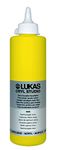 LUKAS CRYL Studio Artists Paint High Pigment Concentration Paint - 500 ml Bottle - Cadmium Yellow Light Hue