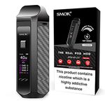 SMOK RPM 40 Kit: Turn Up the RPMs and Chase Clouds at Warp Speed! 2 mL E Cigarette SMOK Vape Compact, Convenience All-in-one Kit (Bright Black) No Nicotine