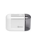 White Battery-Operated Pencil Sharpener - Electric & Portable Mini Pro with No Power Cord - Safe for Kids