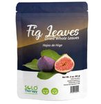 Fig Leaves Herbal Tea 2 oz (56 g) Hoja De Higo Te, Stand Up Resealable Bag, Fig Leaf Tea , Fig Dried Whole Leaves