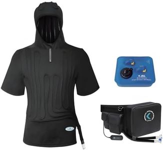 COMPCOOLER Système de Refroidissement à Eau Waistpack Ice T-Shirt à Capuche rafraîchissant 1.5L Vessie détachable Flow Control (XS/S)