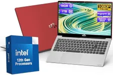 15.6 FHD Laptop, Win 11 Laptop Intel 12th Gen N100(Beat i3 1115G4), 16GB RAM 1TB SSD, WiFi 6, BT5.2, USB3.0, Type_C, Laptop Computer with Fingerprint Login Backlit Keyboard for Student and Business