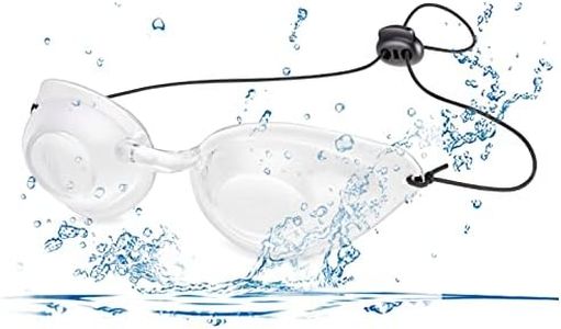 Wahah Hydrating Dry Eye Relief Sleep Mask, CPAP Moisture Eye Mask for Sleeping, Best Sleep Eye Mask for Woman Man (Transparent)