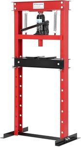 20 Ton Hydraulic Press, Heavy-Duty Adjustable H-Frame Garage Floor Shop Press with Stamping Plates to Straighten Bend or Press Parts, for Straightening/Automotive Repair/Garage Use