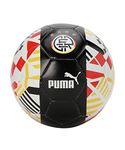 Puma Unisex-Adult ftblCore Fan Ball, White-Black-Dandelion-Red, 5 (8391901)