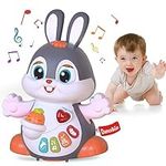 Yerloa Musical Bunny Crawling Toys 