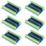 AITRIP 6pcs for Nano V3.0 3.0 Controller Terminal Adapter Expansion Board Nano IO Shield Simple Extension Plate for Arduino nano AVR ATMEGA328P