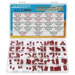 AUKENIEN 23 Values 165pcs Polypropylene Capacitor 400V 10nF to 1uF 630V 1nF to 1uF CBB22 Metallized Film Capacitors Assortment Kit