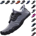 Yiyifash Water Shoes Men Women Beach Swim Shoes Quick Drying Pool Shoes Aqua Socks for Boating Fishing Summer Outdoor Sports Shoes