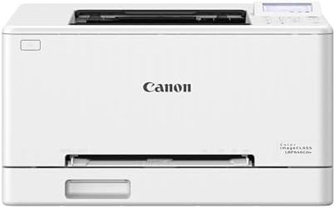 Canon Color imageCLASS LBP646Cdw Wireless Laser Printer for Duplex Printing, White - 26 PPM Home Office, Small Office Printer