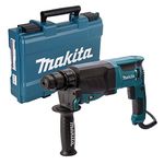 Makita HR2630 26 mm 3 Mode SDS Plus Rotary Hammer Drill,Blue