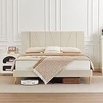 Flolinda King Size Bed Frame Uphols