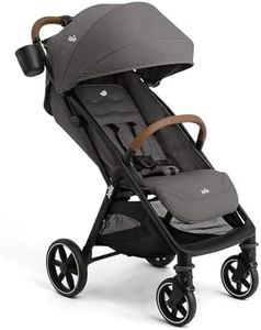 Joie Nutmeg Lightweight Baby Stroller - One-Hand Easy Fold Pram, Infant Car Seat Compatible,5-Point Safety Harness from Birth to 22 kg