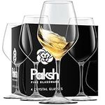 Paksh Novelty Wine Glasses, 15 Ounce 4 Pack, Champagne Glasses Champagne Flutes, Wine Glass Set, Red Wine Glasses, Wine Glass Gift Set, Verre a Vin, Coupe a Vin, Coupe De Vin