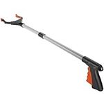 Reacher Grabber Tool, 32" Foldable Grabber Reacher for Elderly - Reaching Assist Tool for Trash Pick Up, Nabber, Litter Picker, Arm Extension