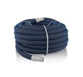 Poolx Spiral Wound EVA Vacuum Hose, 1.5 Inch Diameter x 100 Feet Length, Durable and Flexible for Efficient Pool Cleaning (38mm x 30m)
