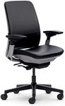 Steelcase Amia Black Leather Chair