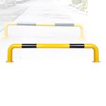U-Shaped Crash Barriers and High-Visibility Bollards for Vehicle and Garage Wall Safety Protection