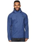 The North Face Men’s Venture 2 Waterproof Hooded Rain Jacket, Shady Blue/Shady Blue, Large