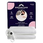 DREAMLAND Sleep Tight Deluxe Fleecy Mattress Warmer Double 150X120 CM