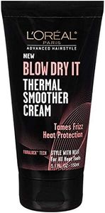 Lor Adv Hair Styl Blw Dry Size 5.1z L'Oreal Advanced Hair Style Blow Dry It Thermal Smoother Cream 5.1z