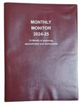 MONTHLY MONITOR PLANNER 2024-2025 (A4 Size)