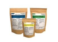 Gecko Grow Masterblend Tomato Formula 3 Part Kit (4-18-38), Nutrients/Fertilizer for Hydroponic, Container and Soil-Based Gardening (2.5 kg)