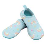 i play. Baby Water Shoe, Aqua Rainbows, 3 M US