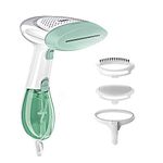 Conair Handheld Garment Steamer for Clothes, ExtremeSteam 1200W, Portable Handheld Design, White/Light Green, 14.478 cms (L) x 19.812 cms (W) x 32.766 cms (H)