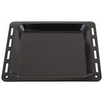 SPARES2GO Baking Tray Enamelled Pan compatible with Hotpoint Oven Cooker (448mm x 360mm x 25mm)