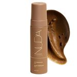Nuda Bronzefoam Self Tanning Mousse, Lightweight, Fast Drying & Streak Free Self Tanner, Enriched with Coconut Oil, Cucumber & Mango Extracts, Hydrating Formula, Mango Fragrance, Vegan, Dark, 190 ml