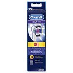 Oral-B 3D White Replacement Electric Rechargeable Toothbrush Heads, Pack of 8