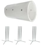 METRO IMPEX 15ft Chick Guard for Poultry Chicks with 3 Stand Bird House. (Pack of 1)