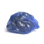 GEMHUB Men's Natural Raw Rough Gemstone 87.00 Ct Rare Blue Sapphire Loose Gemstone for Reiki and Energy Crystal Blue