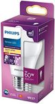 Philips LED Premium Sensor Frosted Light Bulb [E27 Edison Screw] 8W - 60W Equivalent, Warm White (2700K), Non Dimmable