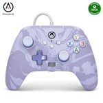 PowerA Enhanced Wired Controller for Xbox Series X|S - Lavender Swirl, gamepad, wired video game controller, gaming controller, Xbox Series X|S