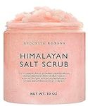 Brooklyn Botany Himalayan Salt Body Scrub - Moisturizing and Exfoliating Body, Face, Hand, Foot Scrub - Fights Stretch Marks, Fine Lines, Wrinkles - Great Gifts for Women & Men - 10 oz